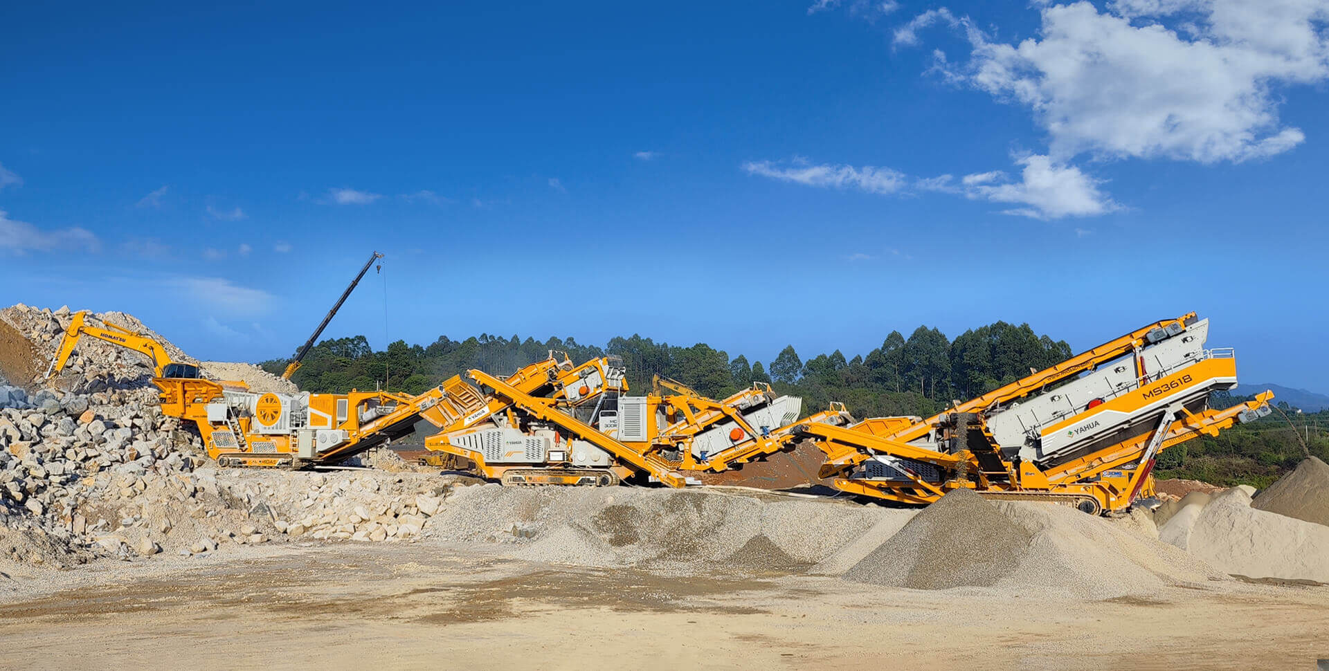 Professional manufacturer of mobile crushing&screening equipment