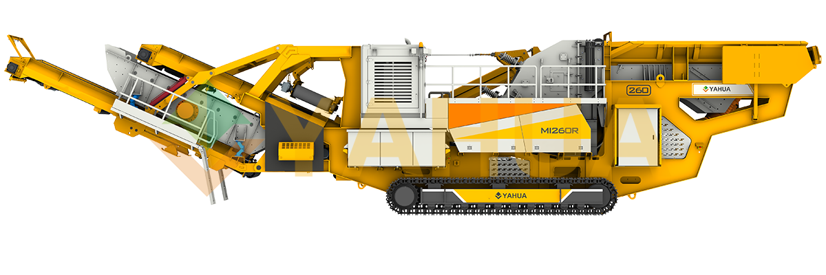 MI Series Tracked Mobile impact crusher station