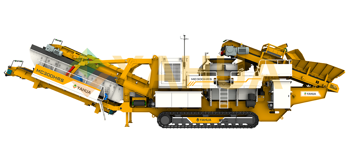 Tracked Mobile Cone Crushing and Screening Integrated Machine