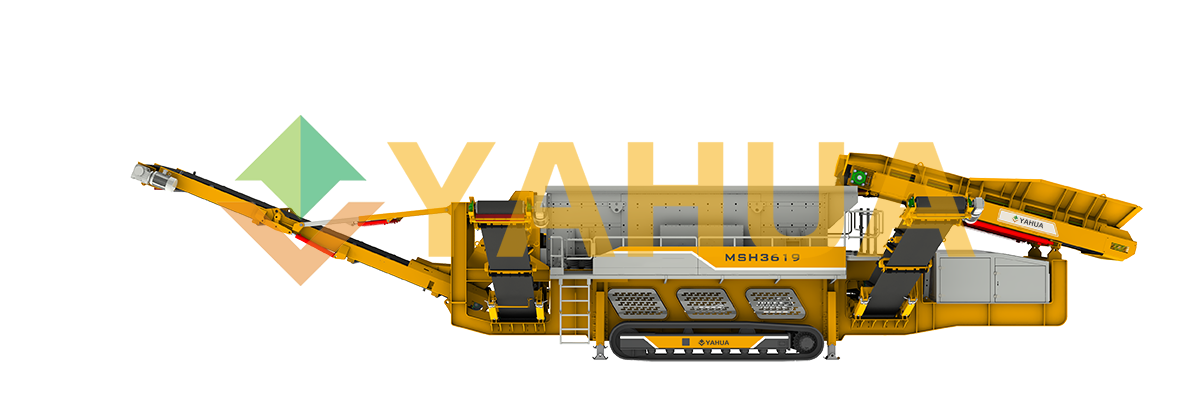 MSH Series Tracked Mobile Horizonal Screening Station